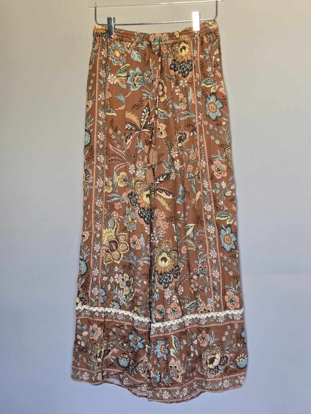 Spell Mojave Lily Pant Wide Leg Floral Print Pants Size M - Picture 2 of 13